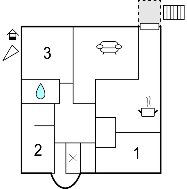 Ferienwohnung - Karlshausen , Deutschland - DEI239 