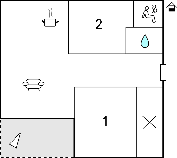 Feriehuse - Prüm/Gerolstein/Eifel , Tyskland - DEI243 
