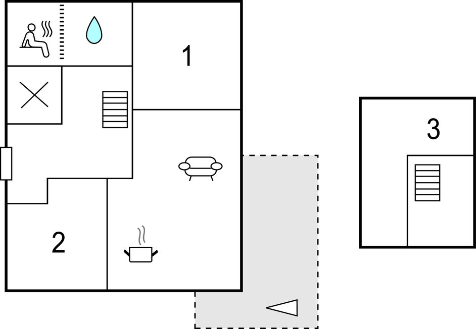 Vakantiehuis Ferienhaus 3 Wolfschlucht