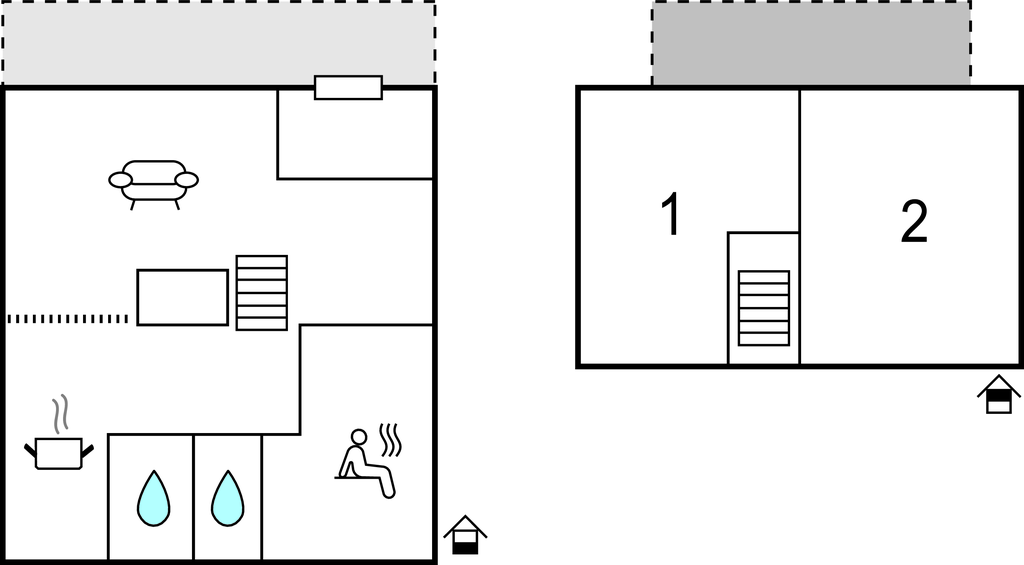 Feriehuse - Kirchheim/Hessen , Tyskland - DHE170 