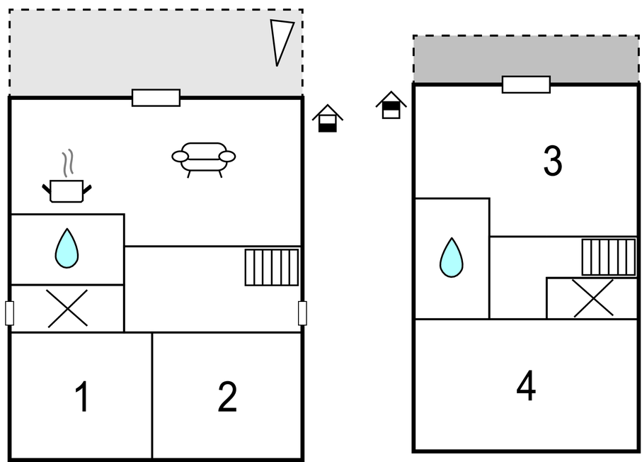 Feriehuse - Oberaula/Hausen , Tyskland - DHE210 