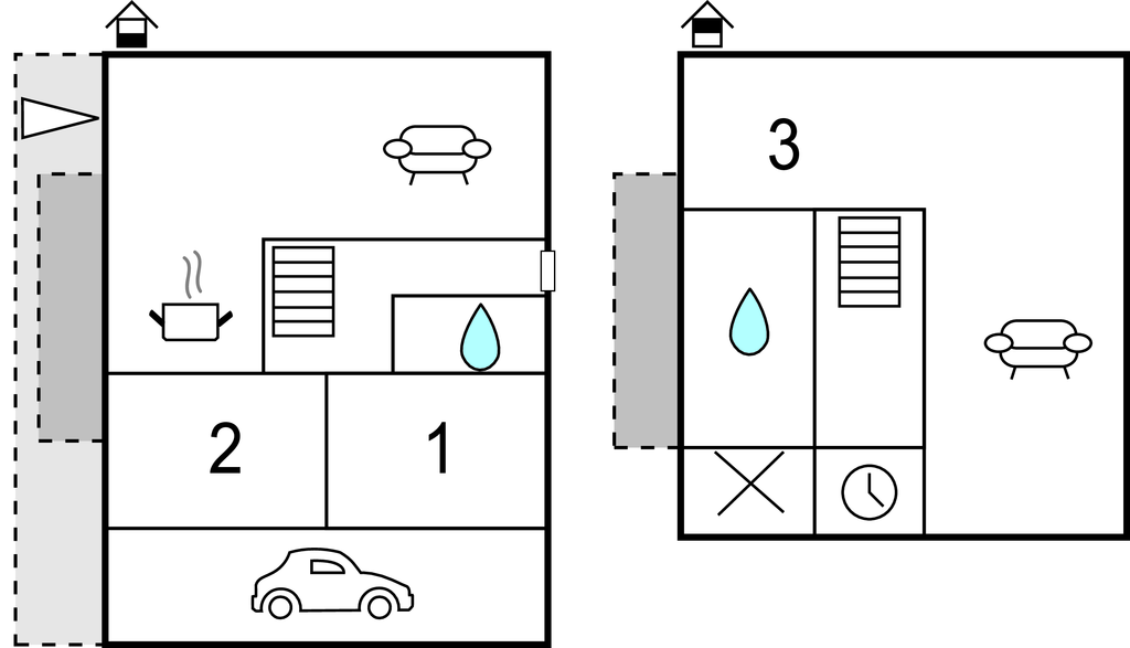 Feriehuse - Thalfang , Tyskland - DHU228 
