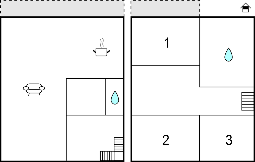 Ferienhaus - Saal , Deutschland - DMK179 