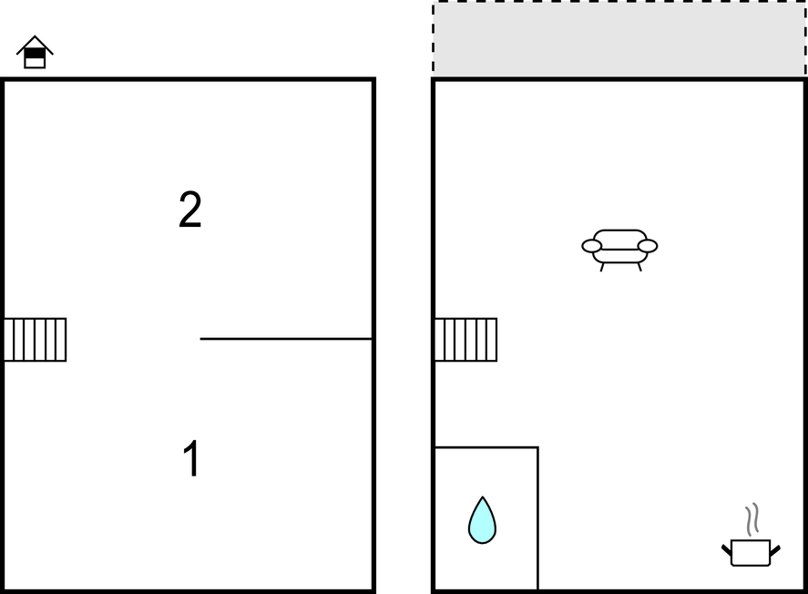 Semesterhus - Langendamm , Tyskland - DMK512 