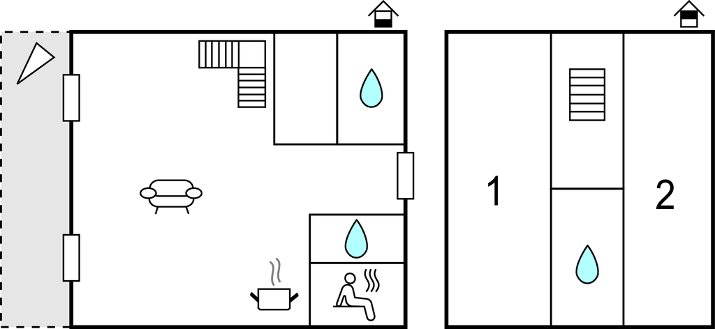 Feriehuse - Zierow , Tyskland - DMK774 