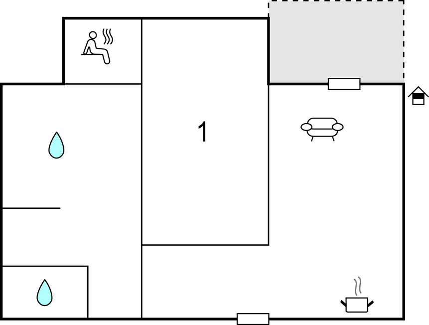 Ferieleilighet - Boltenhagen mit privater Sauna , Tyskland - DMK844 
