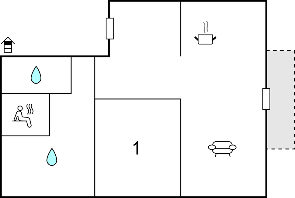 Lejlighed - Boltenhagen mit privater Sauna , Tyskland - DMK854 