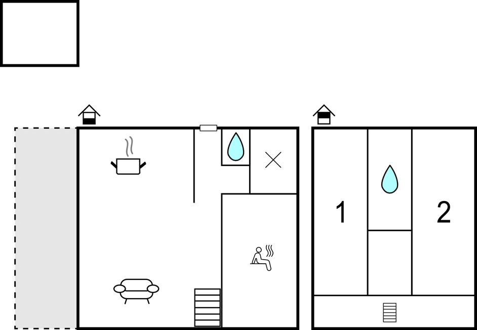 Feriehus - Zierow OT Poeler Drift , Tyskland - DMK100 