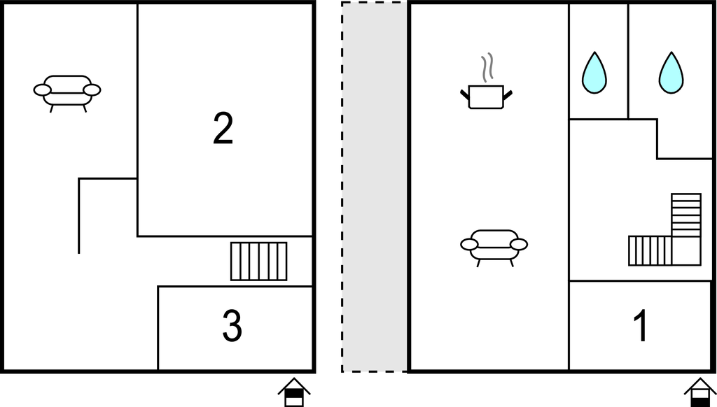 Feriehus - Fuhlendorf , Tyskland - DMK237 