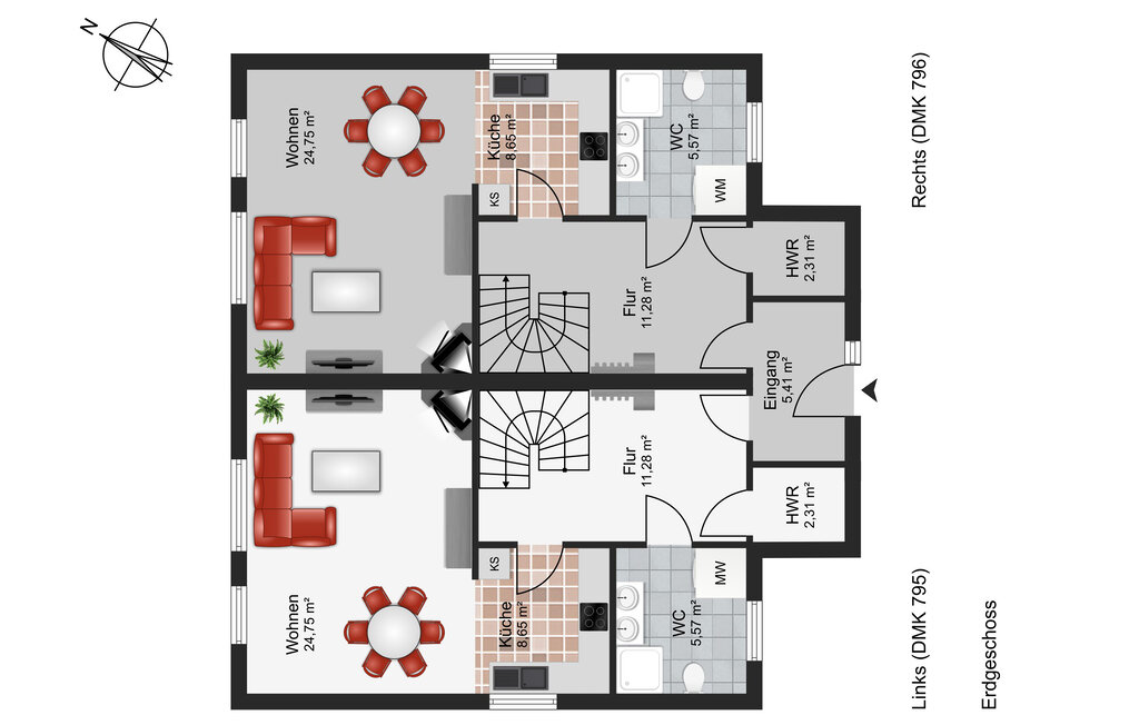 Feriehus - Trams am See , Tyskland - DMK795 48