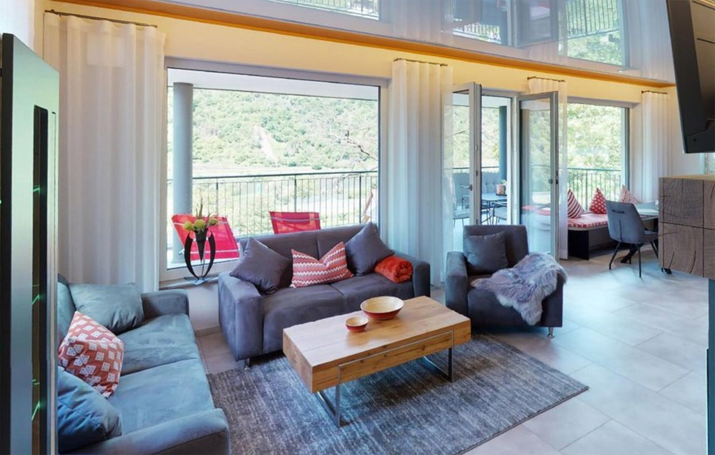 Semesterlägenhet - Panoramaaussicht in Burgen , Tyskland - DMO130 3