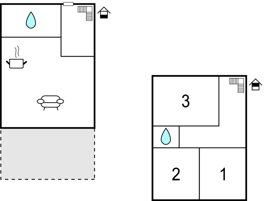 Feriehus - Altefähr/Rügen , Tyskland - DMR605 