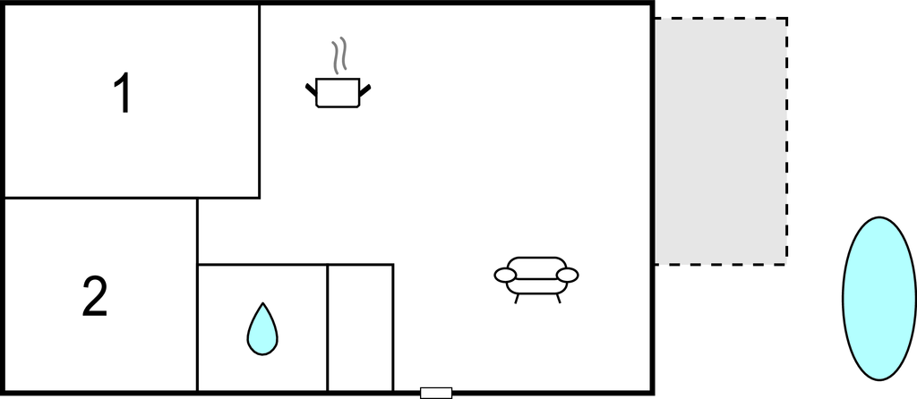 Feriehus - Altefähr/Rügen , Tyskland - DMR632 
