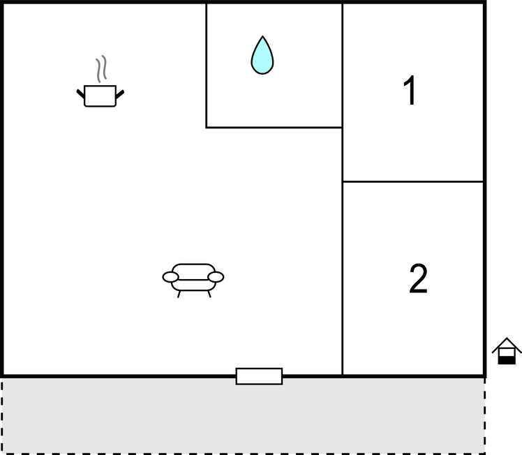 Feriehus - Middelhagen , Tyskland - DMR403 