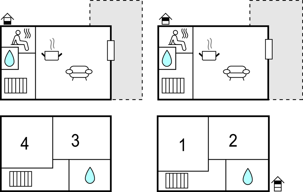 Ferienhaus - Fischerdorf Zirchow/Usedom , Deutschland - DMU175 