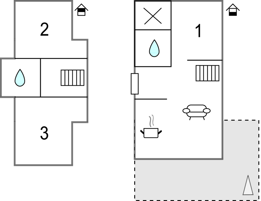 Feriehuse - Fischerdorf Zirchow , Tyskland - DMU235 