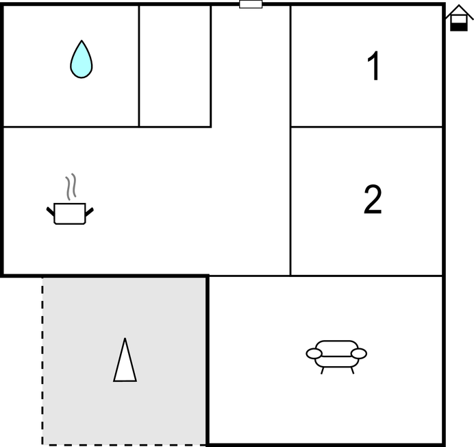 Feriehus - Ahrenshagen/Tribohm , Tyskland - DMV177 