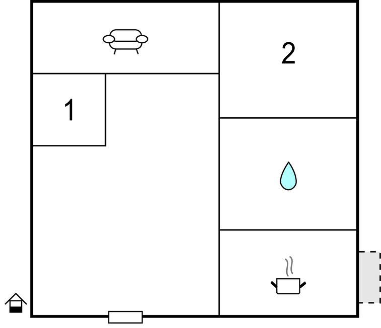 Ferieleilighet - Waren/Müritz , Tyskland - DMV379 