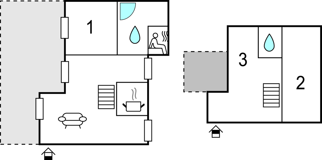 Semesterhus - Rechlin/Müritz , Tyskland - DMV702 