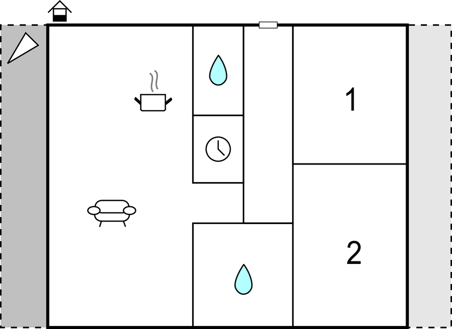 Feriehuse - Wilsum , Tyskland - DNS302 