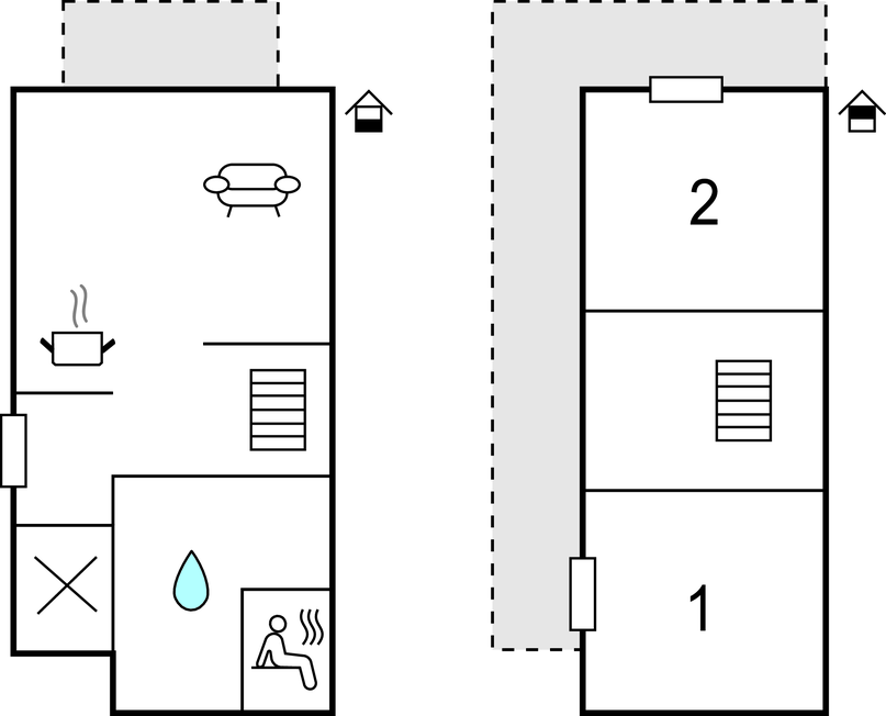 Ferienhaus - Tossens , Deutschland - DNS403 