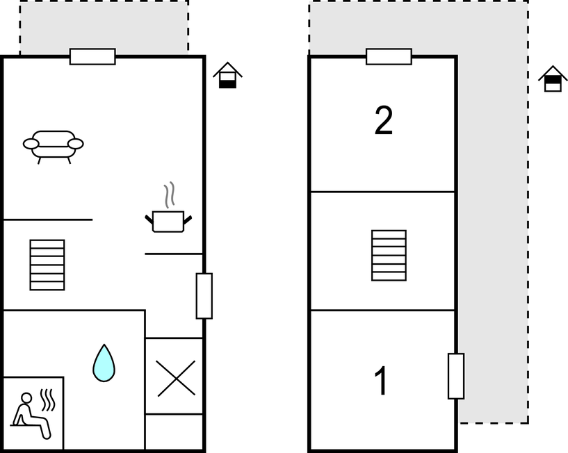 Ferienhaus - Tossens , Deutschland - DNS401 