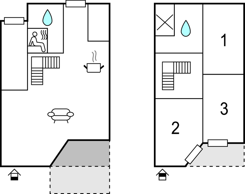 Ferienhaus - Feriendorf Wardersee , Deutschland - DSH011 
