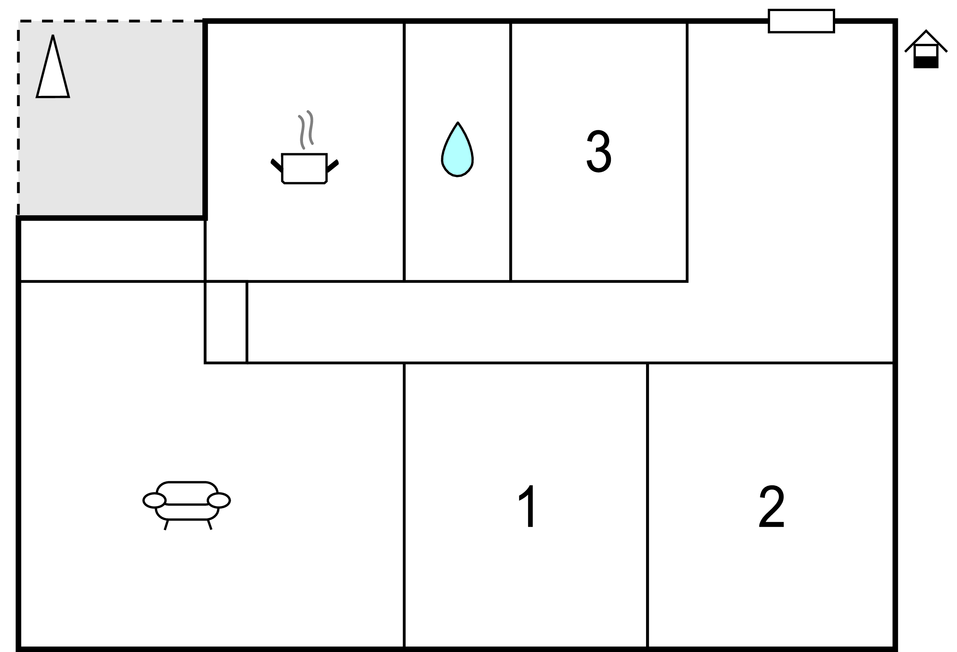 Feriehuse - Lutterbek , Tyskland - DSH230 