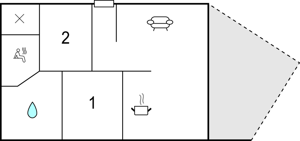 Semesterhus - Friedrichskoog Spitze , Tyskland - DSH636 