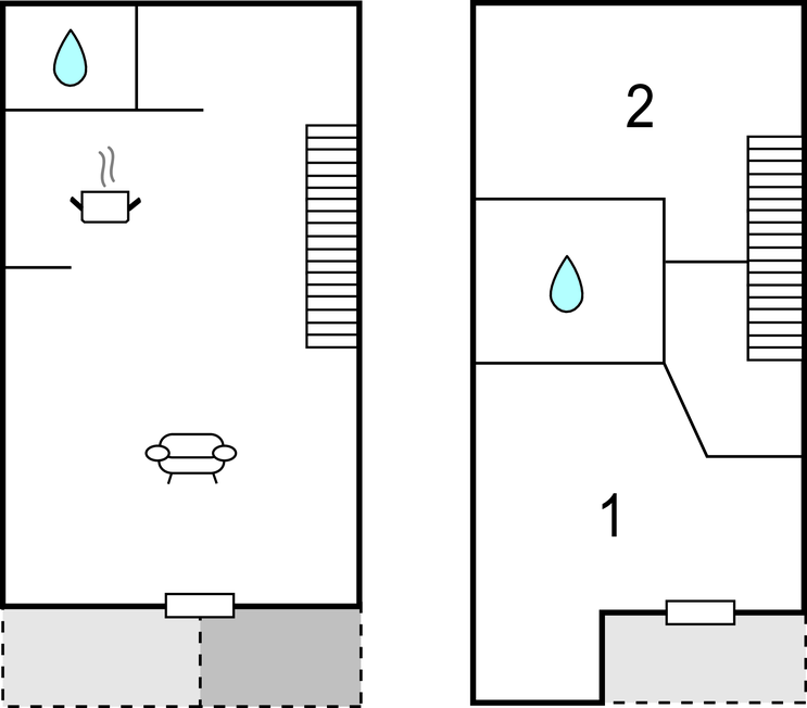 Semesterhus - Süssauer Strand/Ostsee , Tyskland - DSH764 