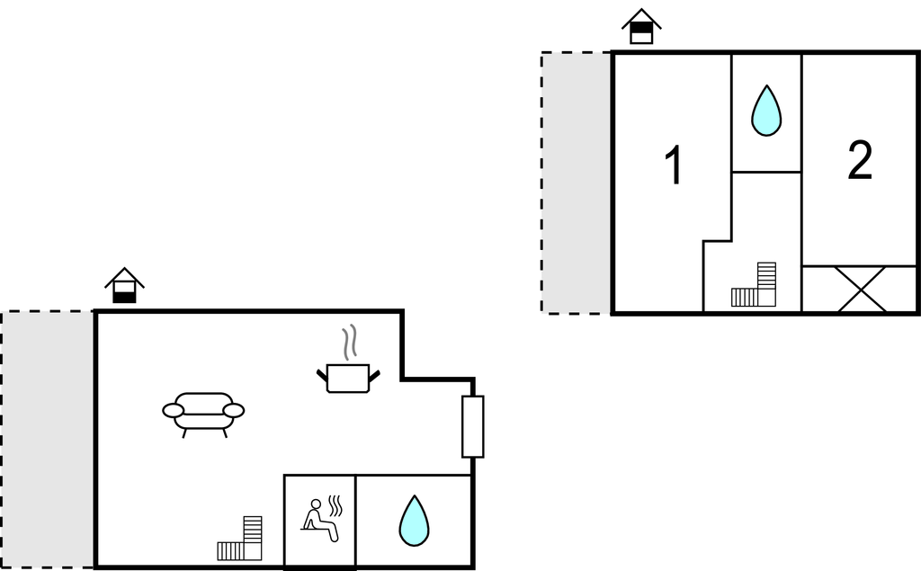 Ferienhaus - Süssauer Strand/Ostsee , Deutschland - DSH741 
