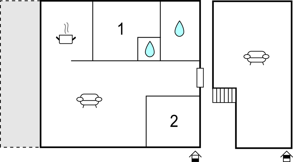 Semesterhus - Süssauer Strand/Ostsee , Tyskland - DSH737 