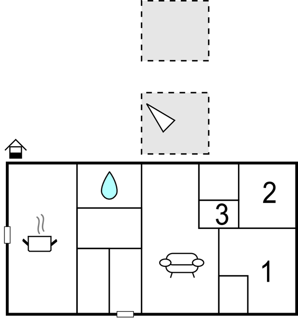 Ferienhaus wunderschöne Reetdachkate