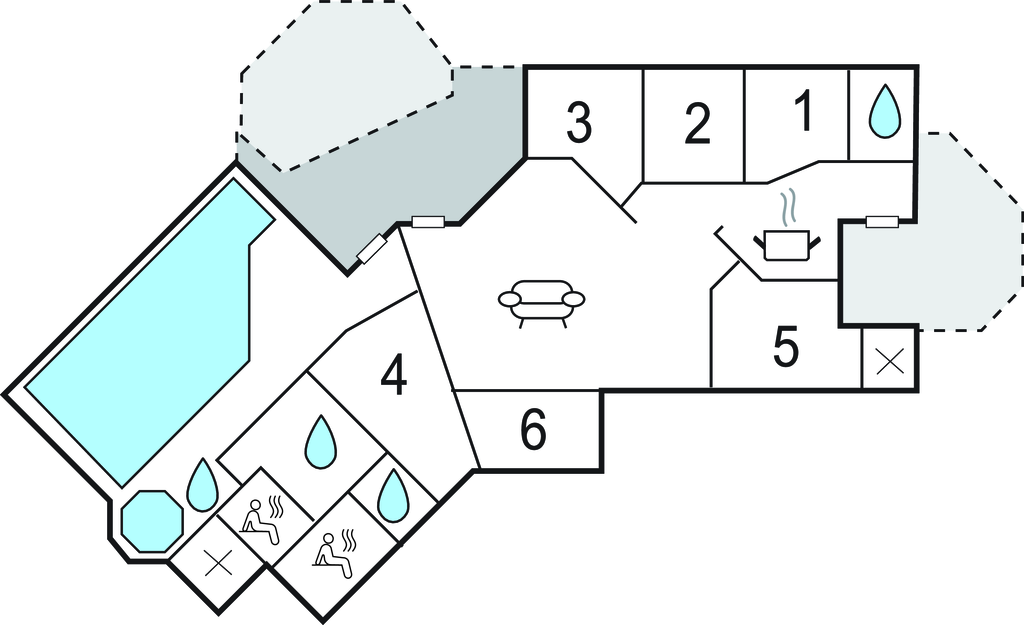 Ferienhaus Meeresrauschen 5 - Dorf 6