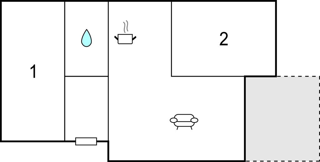 公寓 Fewo Neuschönberg 1. OG