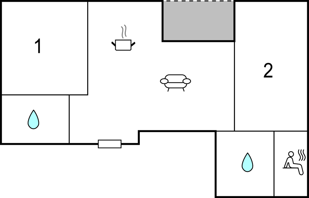 Ferieleilighet - Penthouse, Nordstrand - Watt , Tyskland - DSL318 