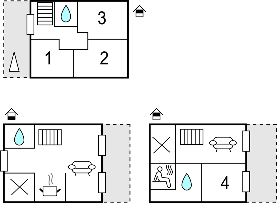 Semesterhus - Süssauer Strand/Ostsee , Tyskland - DSL708 