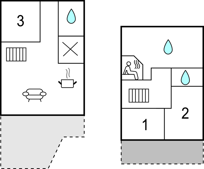Feriehuse - Roggen-Koje, Büsum , Tyskland - DSL003 