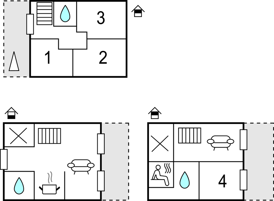 Feriehuse - Süssauer Strand/Ostsee , Tyskland - DSL704 
