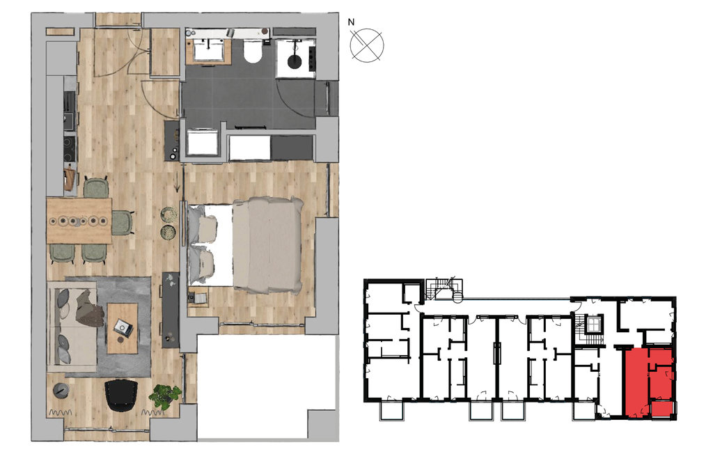 Lejlighed - Nordstrand , Tyskland - DSL307 26