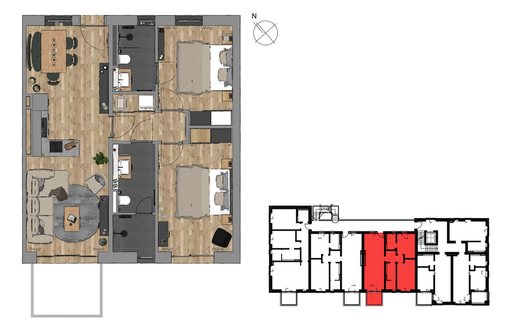 Semesterlägenhet - Nordstrand , Tyskland - DSL315 31