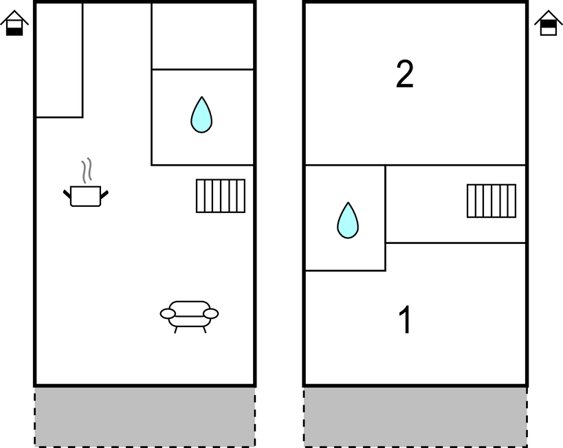 Ferienhaus - Süssauer Strand/Ostsee , Deutschland - DSL713 