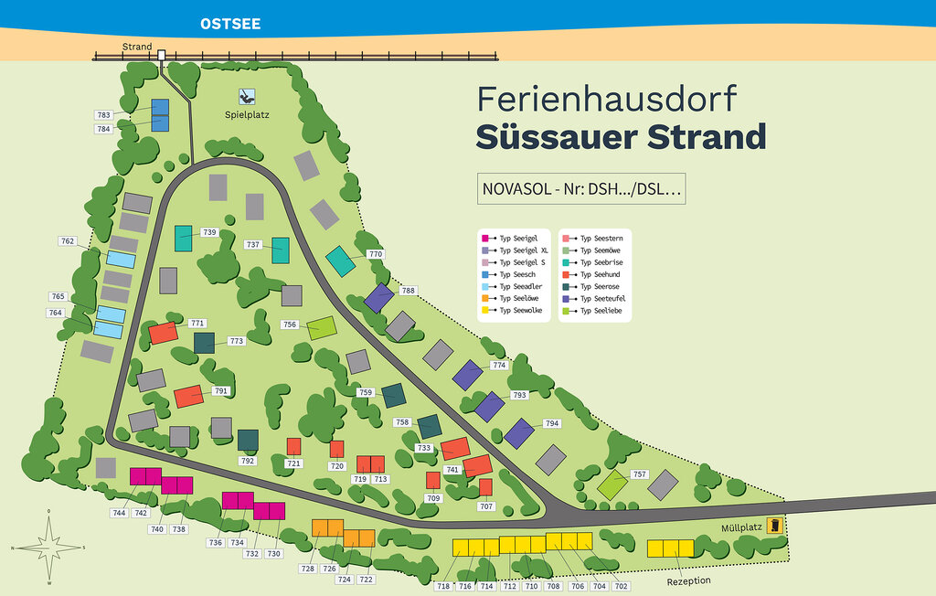 Ferienhaus - Süssauer Strand/Ostsee , Deutschland - DSL707 32