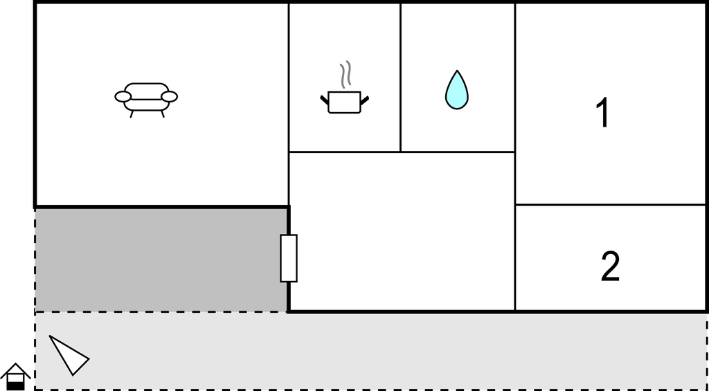 Semesterhus - Goldlauter-Heidersbach , Tyskland - DTH933 