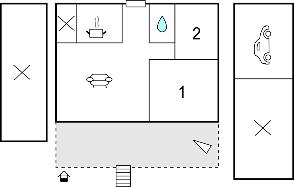 Semesterhus - Flammersfeld , Tyskland - DWW104 