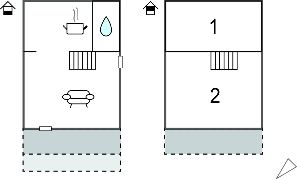 Ferienhaus - Grambin , Deutschland - DZV253 