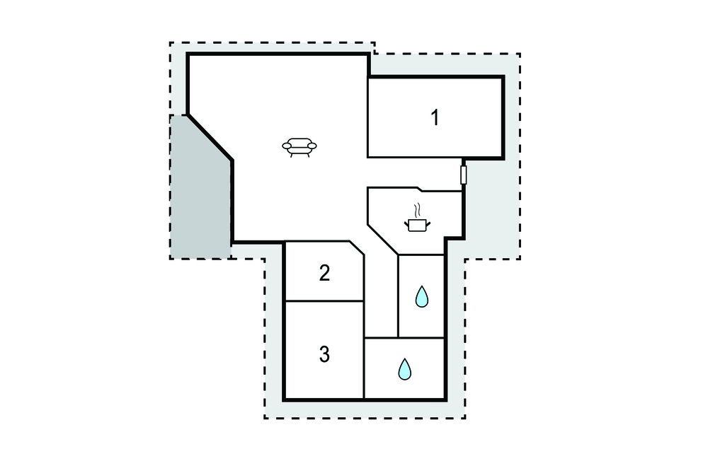 Feriehuse - Buresø , Danmark - E01011 
