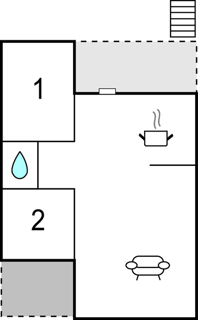 Lejlighed - Hornbæk , Danmark - E02124 