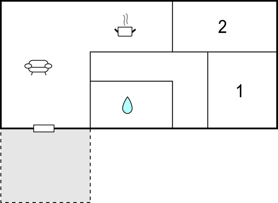 Feriehuse - Hornbæk Strand , Danmark - E02329 