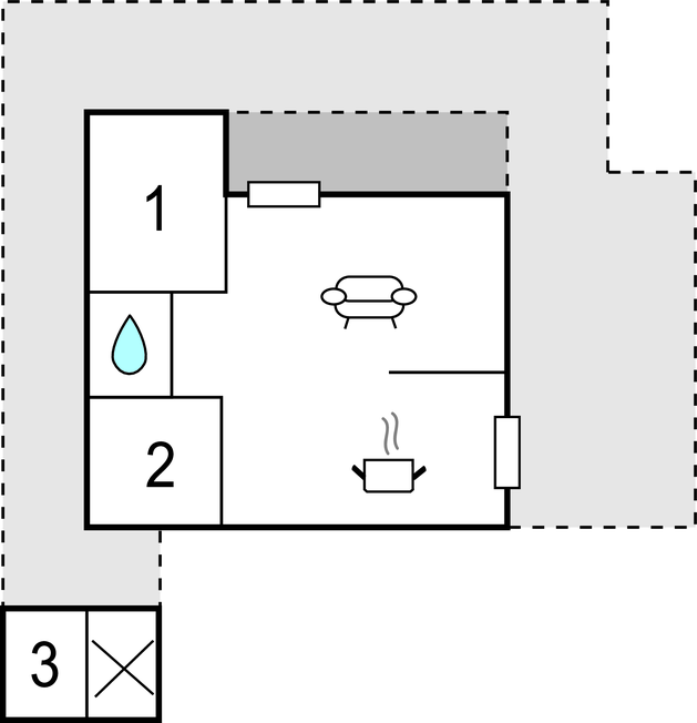 Ferienhaus - Hornbæk Strand , Dänemark - E02907 